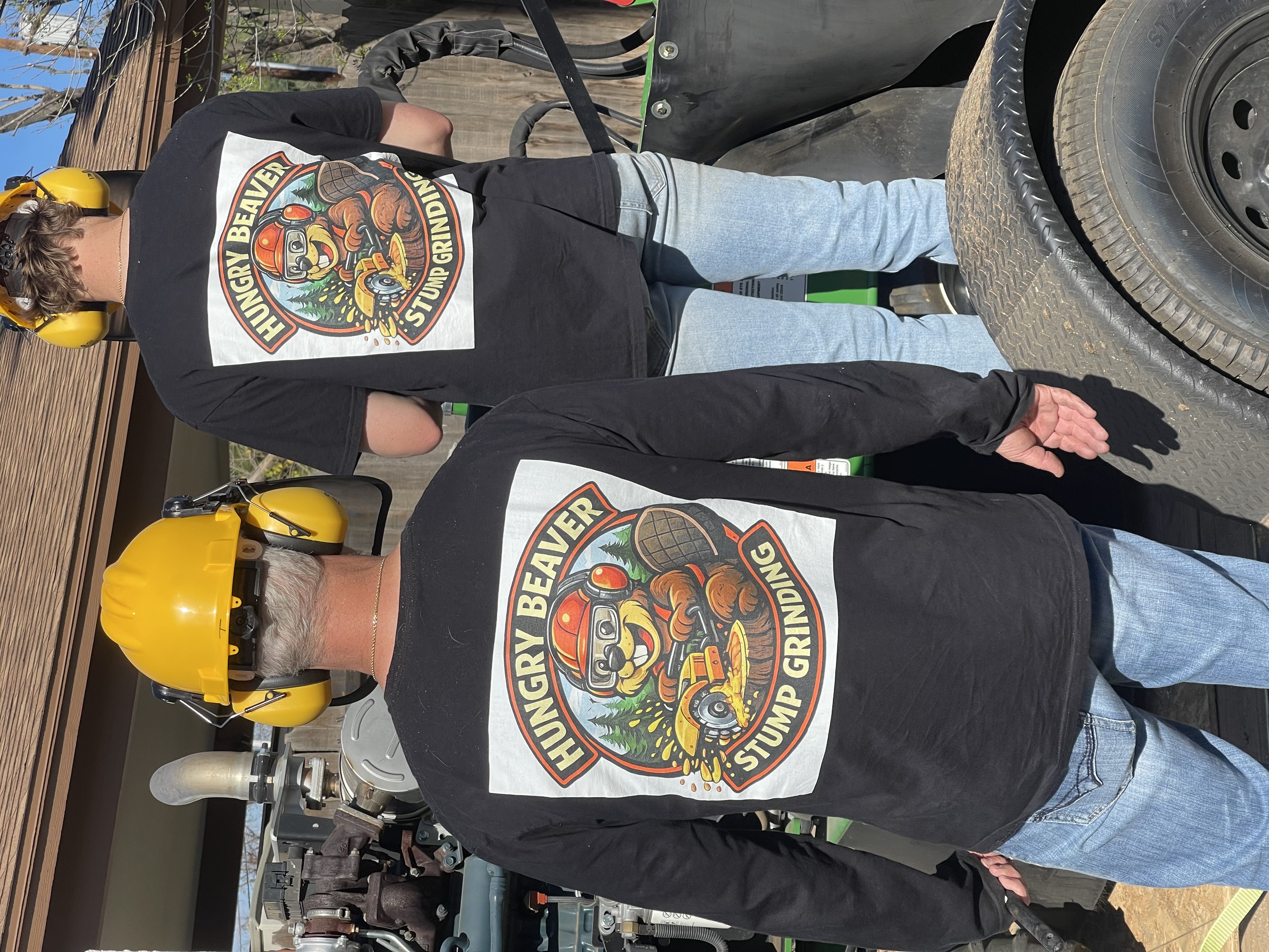 Hungry Beaver Stump Grinding — father and son team